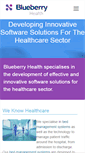 Mobile Screenshot of blueberry-health.co.uk